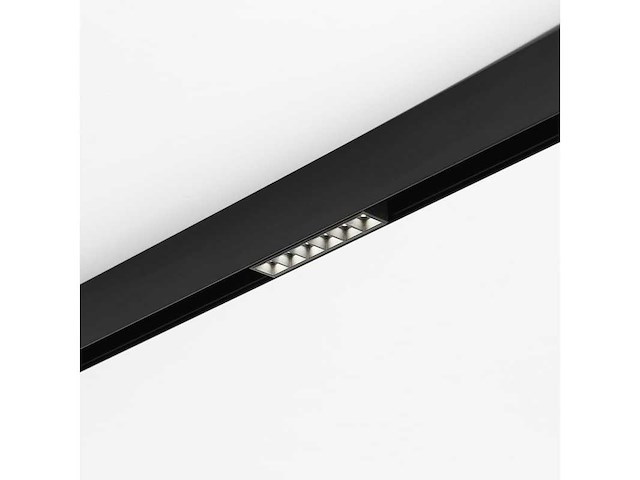 10 x libra draaibare lineaire led-spot op magnetische rail 48v - 4000k neutraal wit -6w - zwart - afbeelding 1 van  4