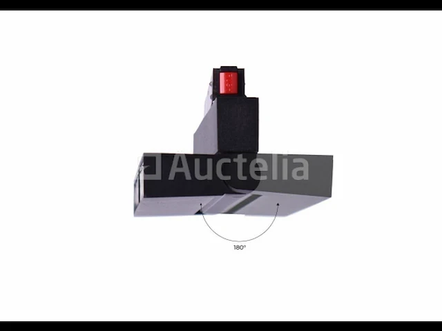 10 x libra lineaire richtbare led-spot voor magnetische rail 48v – 12w – zwart. - afbeelding 4 van  5