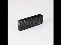10 x libra lineaire richtbare led-spot voor magnetische rail 48v – 6w – zwart. - afbeelding 1 van  4