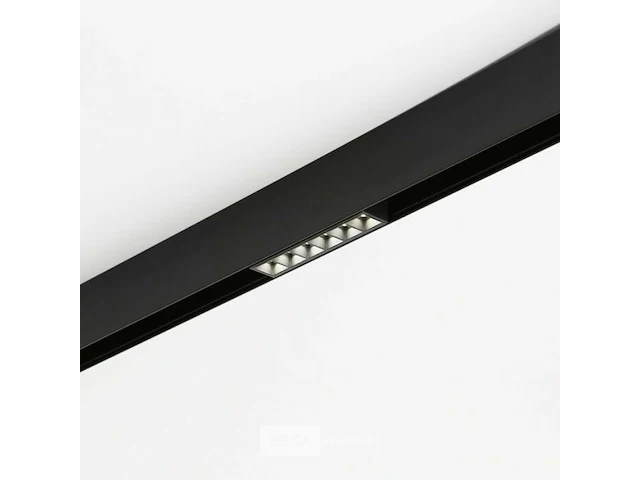 10 x libra lineaire richtbare led-spot voor magnetische rail 48v – 6w – zwart. - afbeelding 1 van  5