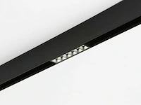 10 x libra lineaire richtbare led-spot voor magnetische rail 48v – 6w – zwart.