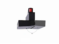 10 x libra spot draaibare lineaire led op magnetische rail 48v - 4000k neutraal wit -12w - zwart - afbeelding 4 van  6