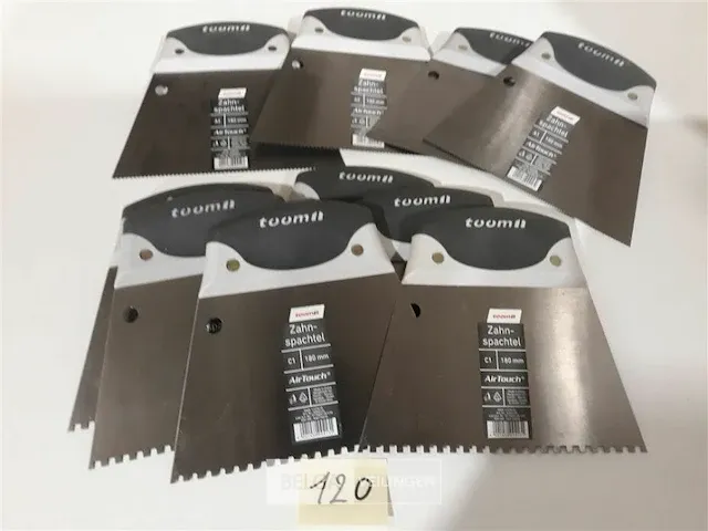 10 x lijmkam 180mm soft handvat 3 assorti - afbeelding 1 van  3