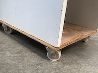 10 x magazijnkasten - hoogte : +/- 180 cm. breedte : 38 cm. diepte : 50 cm. - afbeelding 3 van  6