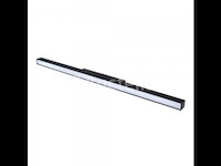 10 x mora led spot lineair op magnetische rail 48v - 4000k neutraal wit -20w - zwart - afbeelding 2 van  4