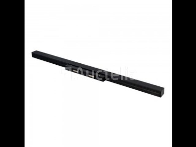 10 x mora led spot lineair op magnetische rail 48v - 4000k neutraal wit -20w - zwart - afbeelding 4 van  4