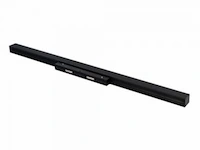 10 x mora led spot lineair op magnetische rail 48v - 4000k neutraal wit -20w - zwart - afbeelding 3 van  4