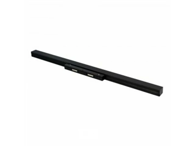 10 x mora led spot lineair op magnetische rail 48v - 4000k neutraal wit -20w - zwart - afbeelding 4 van  5