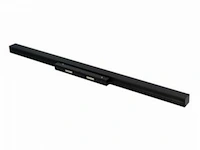 10 x mora led spot lineair op magnetische rail 48v - 4000k neutraal wit -20w - zwart - afbeelding 4 van  5