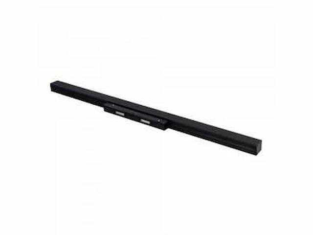 10 x mora led spot lineair op magnetische rail 48v - 4000k neutraal wit -20w - zwart - afbeelding 3 van  4