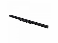 10 x mora led spot lineair op magnetische rail 48v - 4000k neutraal wit -20w - zwart - afbeelding 3 van  4