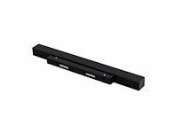 10 x mora led spot lineaire op magnetische rail 48v - 4000k neutraal wit -15w - zwart - afbeelding 2 van  5