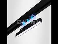 10 x mora lineaire led-spot voor magnetische rail 48v – 15w – zwart - afbeelding 1 van  5