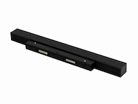 10 x mora lineaire led-spot voor magnetische rail 48v – 15w – zwart - afbeelding 3 van  6