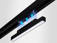 10 x mora lineaire led-spot voor magnetische rail 48v
