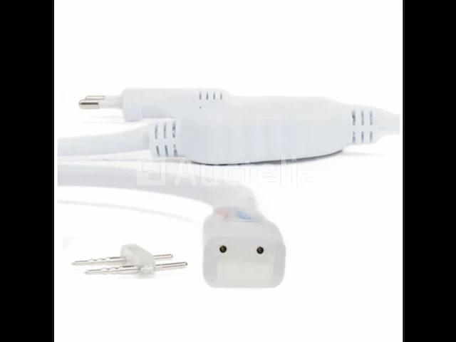 10 x neon led strip connectoren – monochroom – 10 pin – 220-240v – binnen/buiten - afbeelding 1 van  4