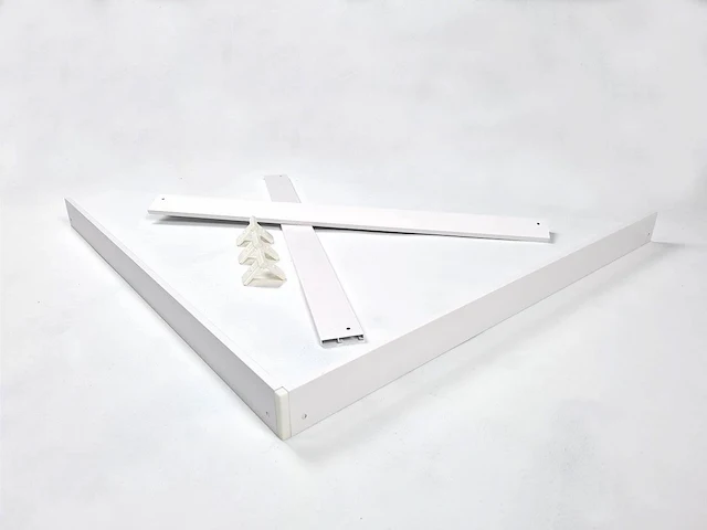 10 x opbouw frame voor 60x60 panelen wit kliksystem - afbeelding 6 van  6