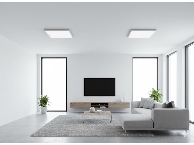 10 x opbouw frame voor 60x60 panelen wit kliksystem - afbeelding 2 van  6