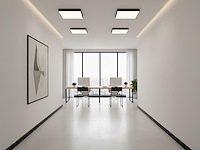 10 x opbouw frame voor 60x60 panelen zwart kliksystem - afbeelding 4 van  6