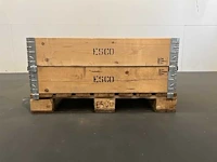 10 x pallets met 2 opzetranden - afbeelding 3 van  3