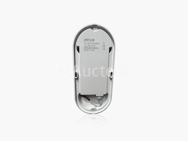 10 x plafondlamp (ovaal) met sensor 15w - 6500k koud wit - afbeelding 1 van  4