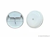 10 x plafondlamp (rond) met sensor -20w - 6500k koud wit - afbeelding 3 van  4