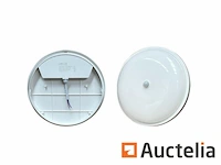 10 x plafondlamp (rond) met sensor 20w - 6500k koud wit - afbeelding 2 van  4