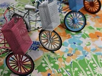 10 x retro fietsjes - afbeelding 1 van  1