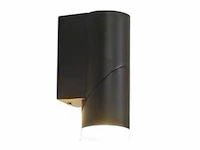 10 x richtbare led wandlamp – sw-145 – 5w – 3500k warm wit – zwart – ip54 – aluminium - afbeelding 2 van  5