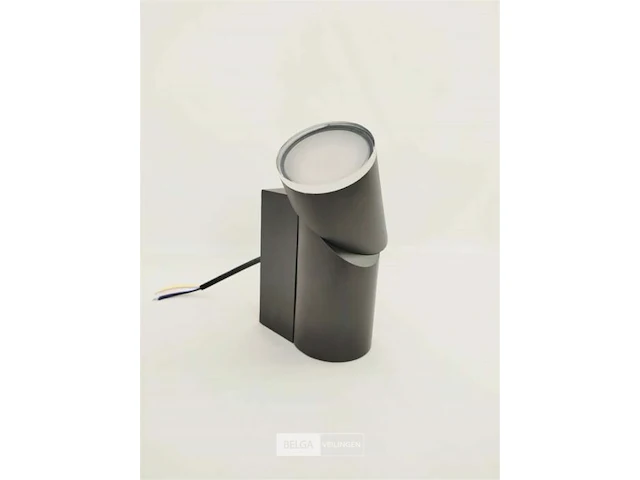 10 x richtbare led wandlamp – sw-145 – 5w – 3500k warm wit – zwart – ip54 – aluminium - afbeelding 4 van  6