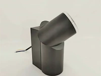 10 x richtbare led wandlamp – sw-145 – 5w – 3500k warm wit – zwart – ip54 – aluminium - afbeelding 6 van  6