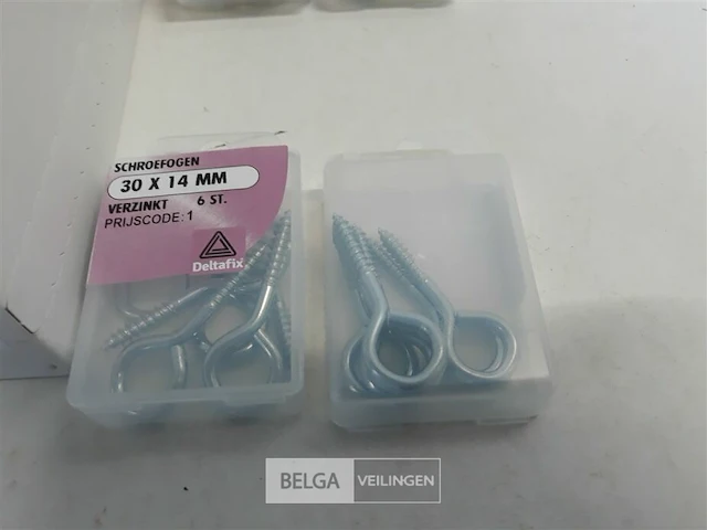 10 x schroefoog gesloten oog 30 mm 6 stuks - afbeelding 3 van  3