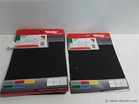 10 x schuurpapier k 120 3 vellen linnen - afbeelding 1 van  2