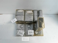 10 x servetring set 2 zilver - afbeelding 2 van  3