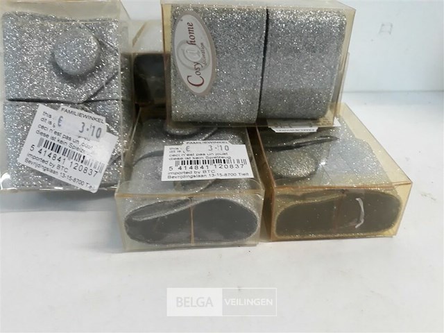 10 x servetring set 2 zilver - afbeelding 3 van  3