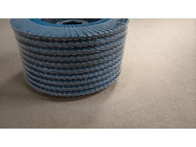 10 x slijpschijf lammellenschijf 125x22mm gr80 - afbeelding 2 van  3