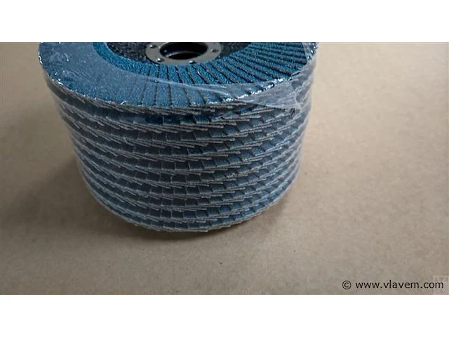 10 x slijpschijf lammellenschijf 125x22mm, metaal, grit 60 - afbeelding 3 van  3