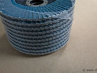 10 x slijpschijf lammellenschijf 125x22mm, metaal, grit 60 - afbeelding 3 van  3