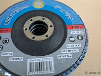 10 x slijpschijf lammellenschijf 125x22mm - afbeelding 1 van  3