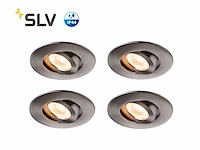 10 x slv spatwaterdichte led spots - afbeelding 1 van  11