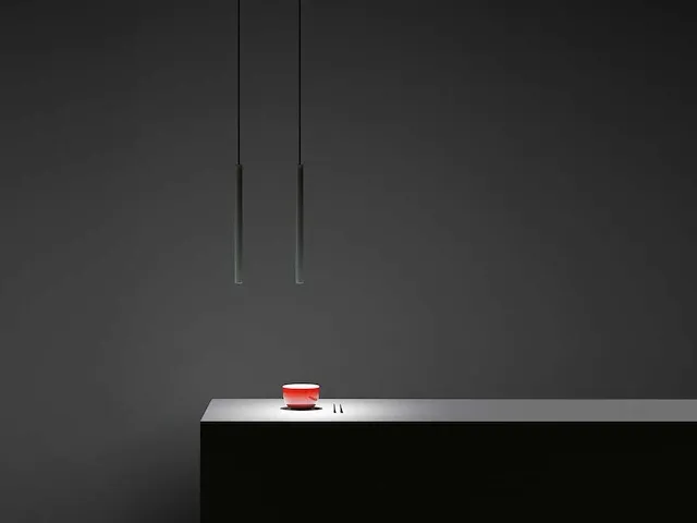 10 x solo tube slim design hanglamp zwart - afbeelding 2 van  8