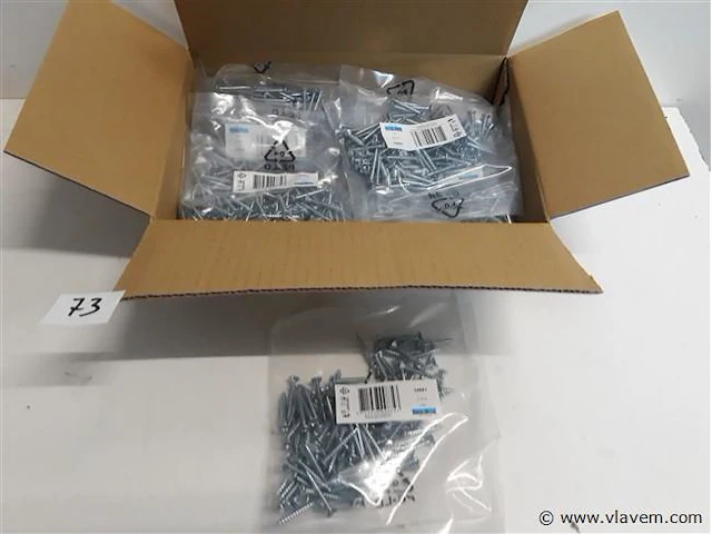 10 x spaanplaatvijzen 4 x 30 120 stuks kruiskop pz 2 - afbeelding 1 van  2