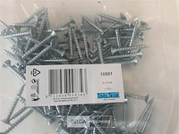 10 x spaanplaatvijzen 4 x 30 mm 120 stuks - afbeelding 3 van  3