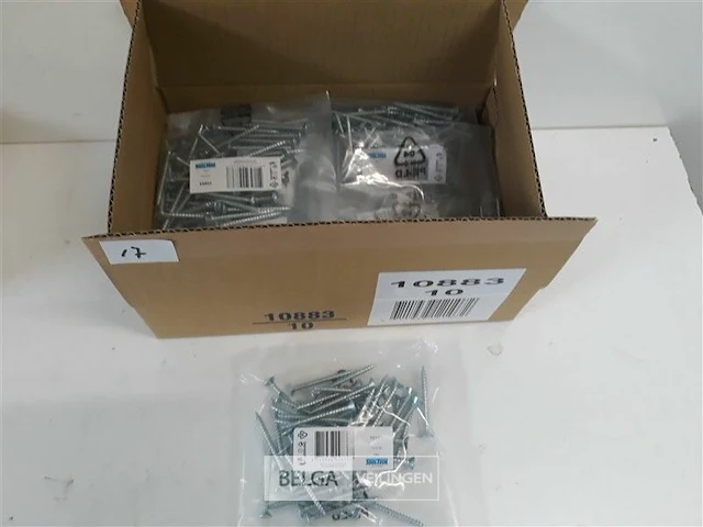 10 x spaanplaatvijzen 5 x 50 mm 50 stuks - afbeelding 1 van  3