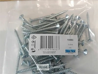 10 x spaanplaatvijzen 5 x 50 mm 50 stuks - afbeelding 3 van  3