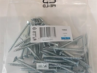 10 x spaanplaatvijzen 5 x 60 mm 40 stuks - afbeelding 3 van  3
