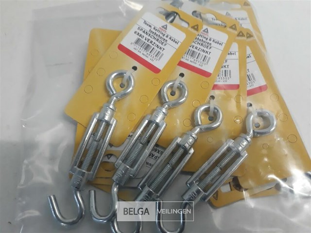 10 x spanschroef 6x60 mm - afbeelding 3 van  3