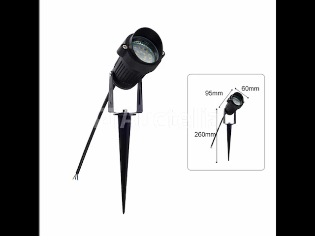 10 x spikespot - gu10 fitting - ip54 waterdicht - afbeelding 2 van  5