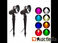 10 x spikespot - rgb - ip54 - waterdicht - afbeelding 4 van  4