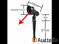 10 x spikespot - rgb - ip54 - waterdicht - afbeelding 2 van  4